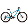 Велосипед NOVATRACK PRIME D 24" (2024) 18 ск. (11", Синий металлик)