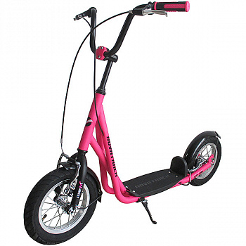 Самокат Novatrack Stamp №1 (12STAMPN1.PN8) розовый