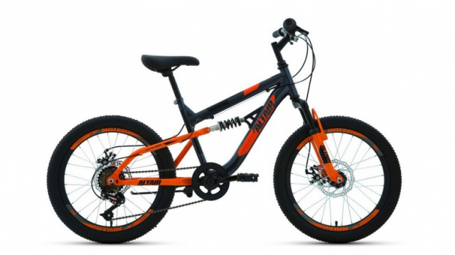 Велосипед ALTAIR MTB FS 20 disc (2021) 6 ск.