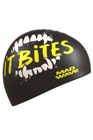 Шапочка для плавания Mad Wave IT BITES M0553 22