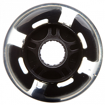 Колесо для пластиковых самокатов со светом PU80мм