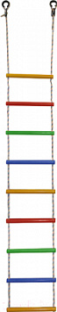 Лестница веревочная Формула Здоровья 7 перекладин радуга ЛВ7-3В 25мм