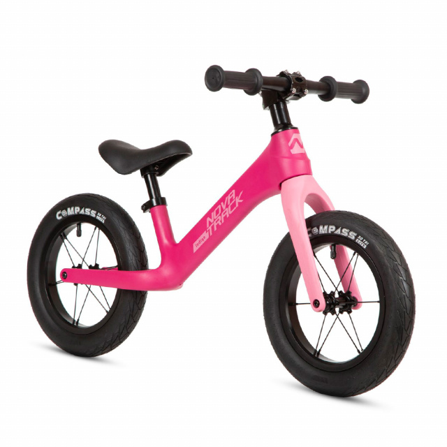 Беговел Novatrack INDIGO 12" (2022) (Пурпурный)