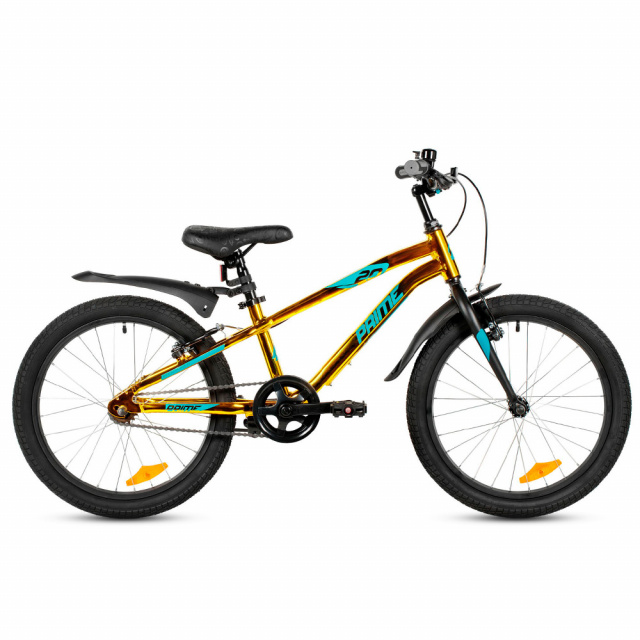 Велосипед NOVATRACK PRIME ABV 20" (2026) 1 ск.  (Золотой металлик)