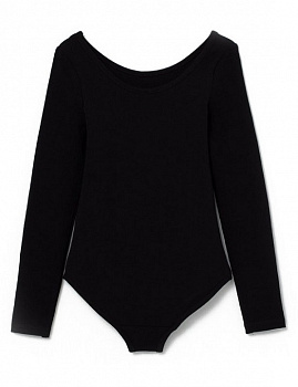 Купальник гимнастический CRB CAJG 4122/40023 длинный рукав