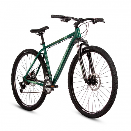 Велосипед FOXX 27,5" CAIMAN D (2026)  (16", Зелёный)