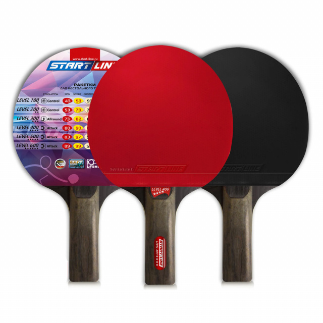 Ракетка для настольного тенниса Start Line Level 400  Ракетка для настольного тенниса Start Line Level 400