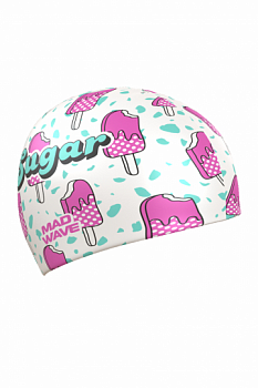 Шапочка для плавания Mad Wave Sugar M0553 21
