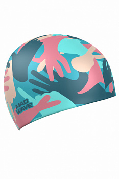Шапочка для плавания Mad Wave Hands M0554 60