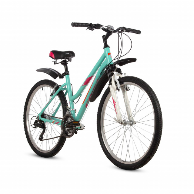 Велосипед FOXX BIANKA V 26" (2022)  (19" (165-180), Зеленый)