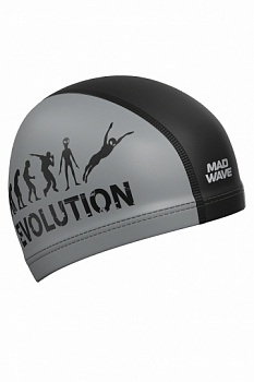 Шапочка для плавания Mad Wave ПУ Evolution M0584 12