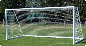 Сетка футбольная START UP 2-9000 7,5*2,5*2,5 м нить 3 мм ячейка 12*12 см