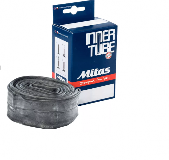 Велокамера 27,5" Mitas PLUS AV40 2.45/3.0   Велокамера 27,5" Mitas PLUS AV40 2.45/3.0