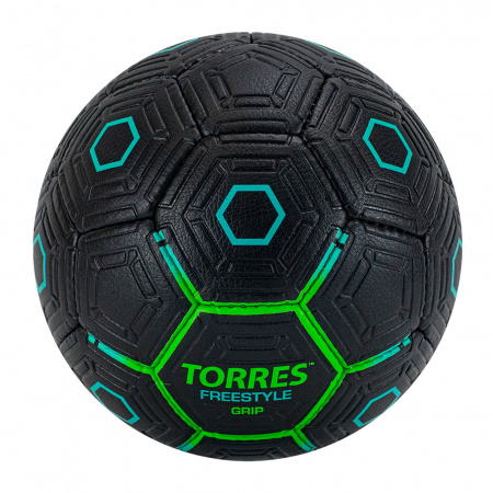 Мяч футбольный Torres FreeStyle Grip (р.5, Черный)