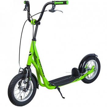 Самокат Novatrack Stamp №1 крылья (12STAMPN1.GGN8) зеленый 