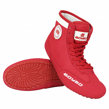 Ботинки для бокса (борцовки) BoyBo ВВ250 на толстой подошве