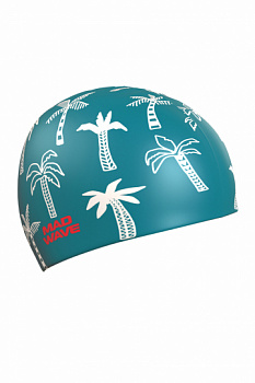 Шапочка для плавания Mad Wave PALM TREE M0553 30