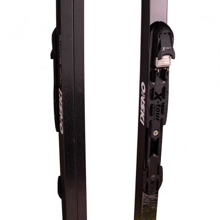 Пластиковые лыжи ONSKI TOP UNIVERSAL с креплением (2024)