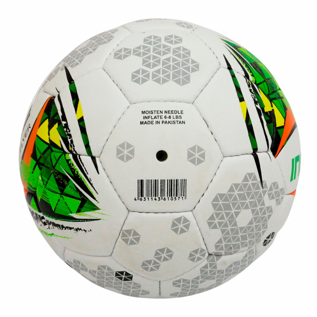 Мяч футбольный Ingame Flyer (р.5, Белый - зеленый)