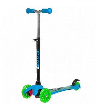 Самокат-кикборд Novatrack Disco-kids (120H.DISCOKIDS.SGBL20) машинки