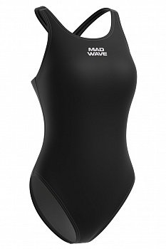 Купальник женский спортивный Mad Wave Afra HiClo М1535 13 однопредметный антихлор