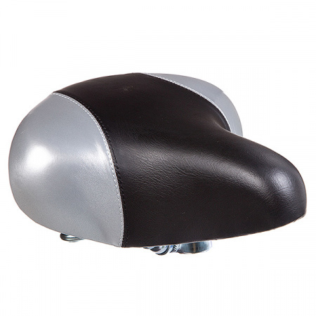 Седло STG HBAZ-0801A  Novatrack комфортное чёрно-серое  