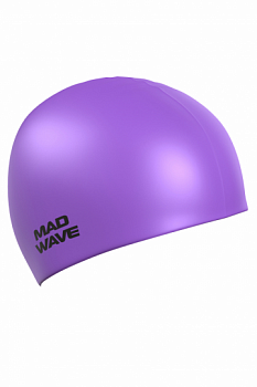 Шапочка для плавания Mad Wave Neon Silicone Solid M0535 02