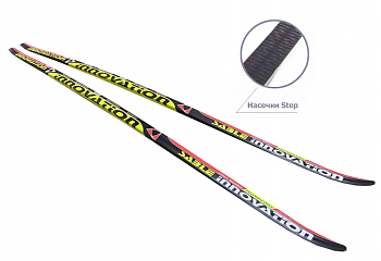 Пластиковые лыжи STC SABLE INNOVATION с насечкой  