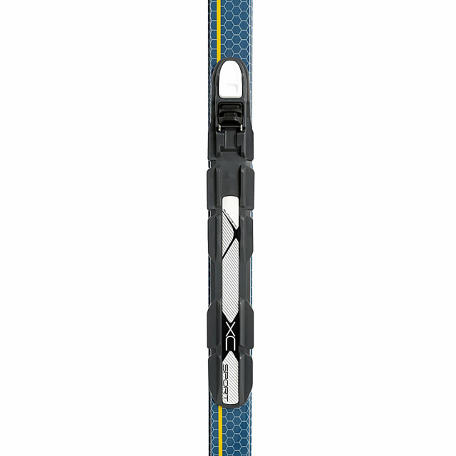 Пластиковые лыжи TISA SPORT STEP JR  с креплением (2022)