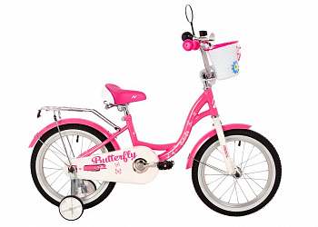 Велосипед NOVATRACK BUTTERFLY 16" (2023) 1 ск.