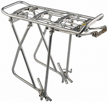 Багажник 24"-28" Stels KW-622-02  крепление за пластину перьев задней вилки 