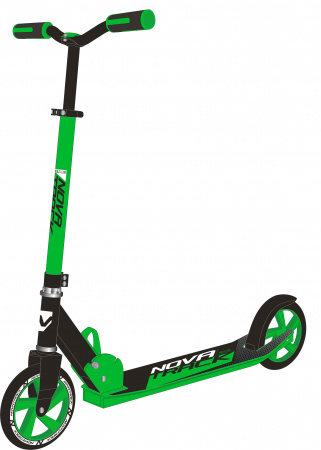 Самокат Novatrack Polis 160 (160.POLIS.GN9) зеленый