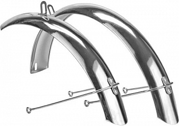 Комплект крыльев TRIX 20" металлические, с усами, хром