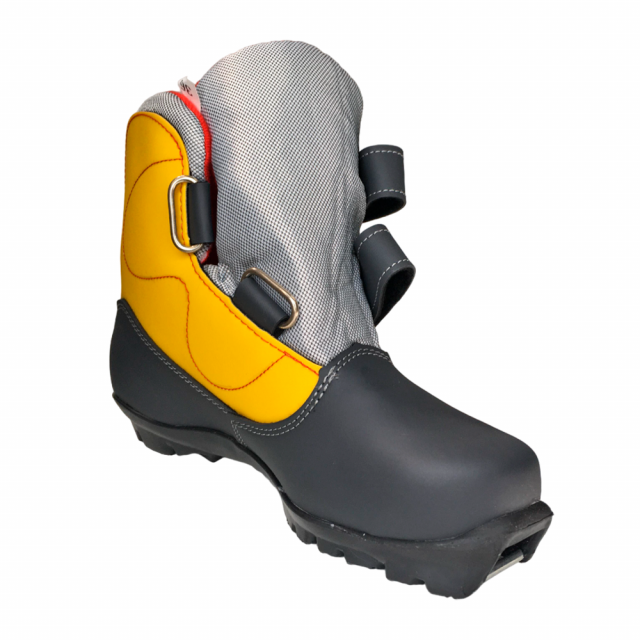 Ботинки лыжные MARAX MXN-КIDS NNN NEW (28, Серый - желтый)