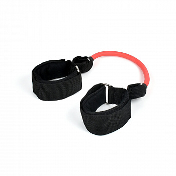 Эспандер резиновый трубчатый (1 пружина) с напульсниками 1018