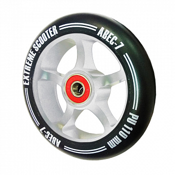 Колесо для трюковых самокатов RGX с алюминиевым ободом S110W-A PU110мм Колесо для трюковых самокатов RGX с алюминиевым ободом S110W-A PU110мм