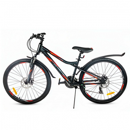 Велосипед STELS Navigator 610 MD 26 V050 (2024) (14" (135-155), Черный - красный)