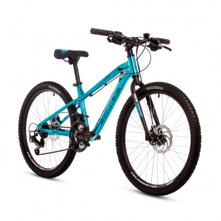 Велосипед NOVATRACK PRIME D 24" (2024) 18 ск. (11", Синий металлик)